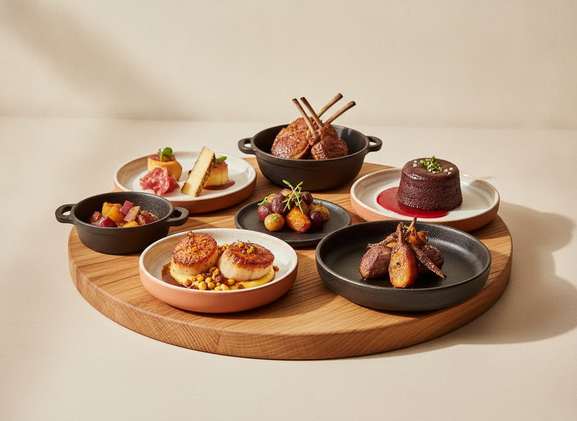 The tasting menu